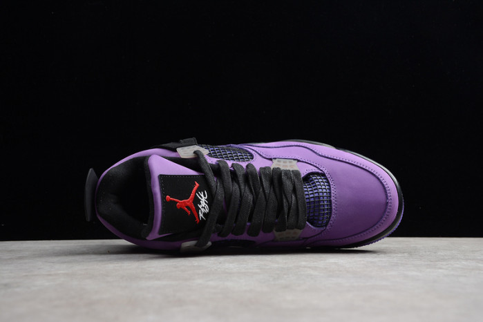 travis scott x air jordan 4 “purple” 308497-510