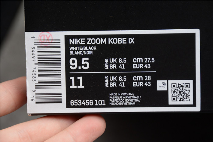 nike kobe 9 elite low xdr