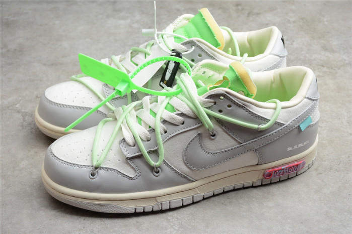 ofw x nike sb dunk low “07 of 50” ow dm1602-108
