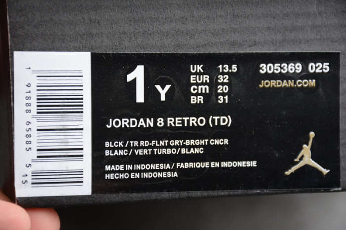 air jordan 8 kids retro bp