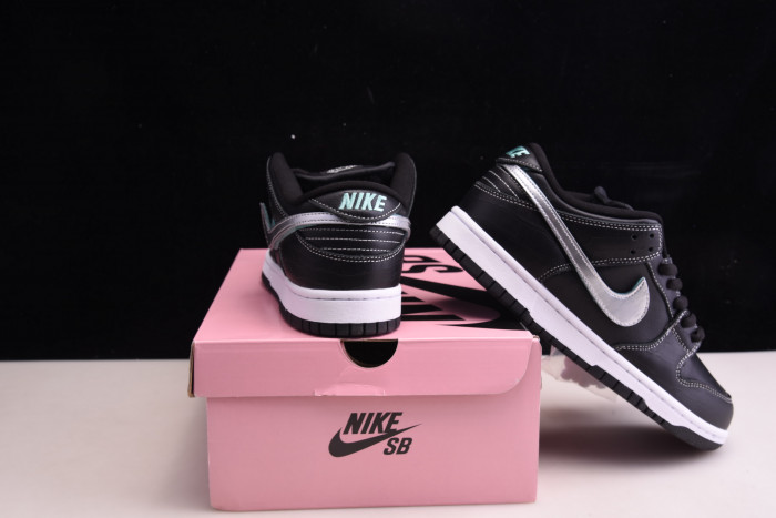 nike sb dunk low diamond S*pply co black diamond bv1310-001