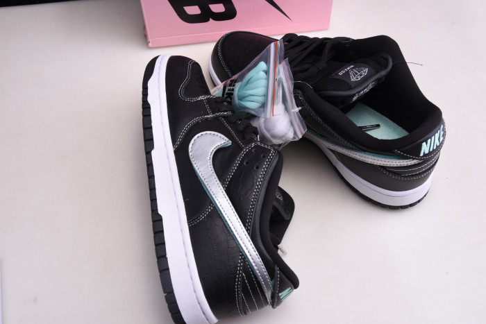 nike sb dunk low diamond S*pply co black diamond bv1310-001