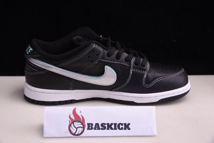 nike sb dunk low diamond S*pply co black diamond bv1310-001