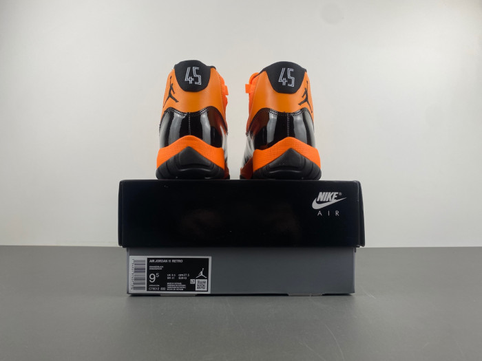 Air Jordan 11 Retro “orange Black”