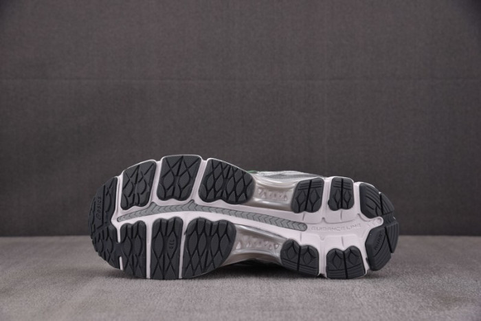 As1cs gel-kayano 12.1 silver green 1203a759-100