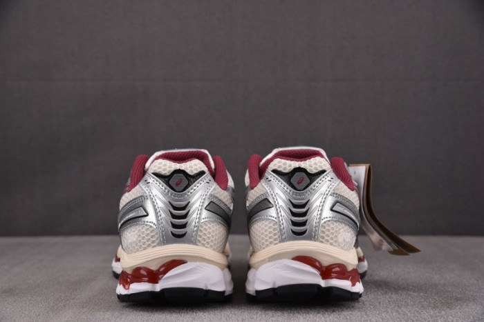 As1cs gel-kayano 12.1 silver burgundy 1203a759-102