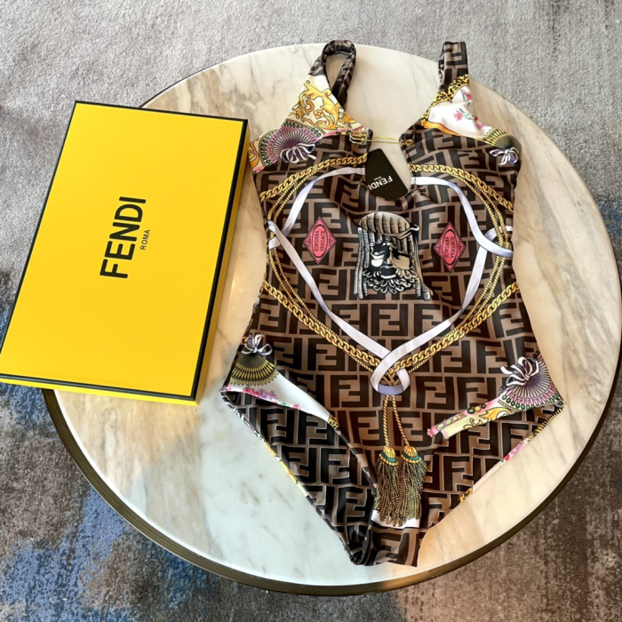 versa F**di swimsuit