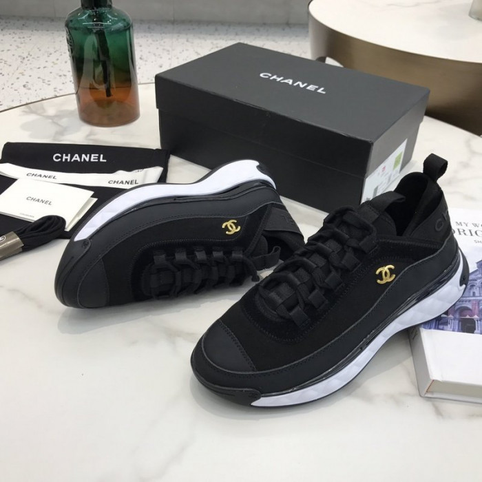 CHNEL LOW TOP TRAINER SNEAKERS