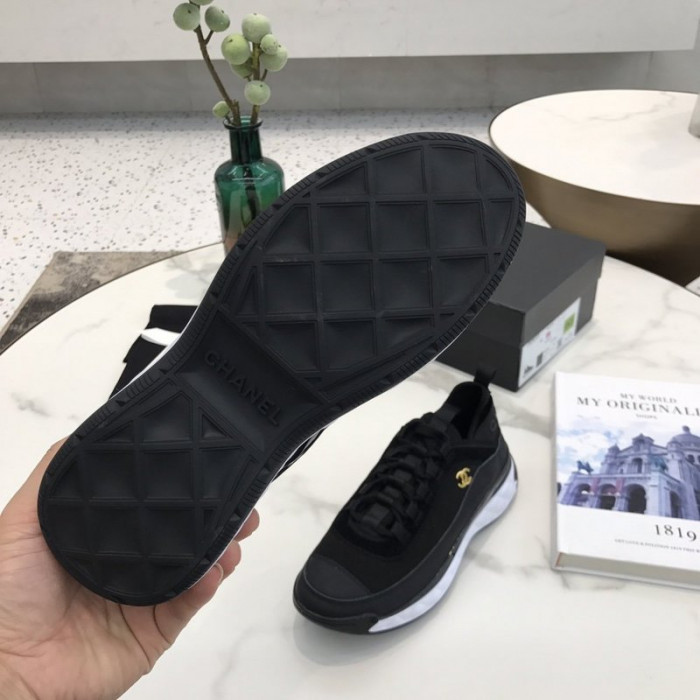 CHNEL LOW TOP TRAINER SNEAKERS