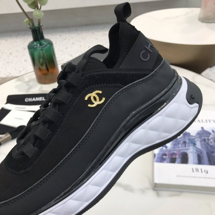 CHNEL LOW TOP TRAINER SNEAKERS