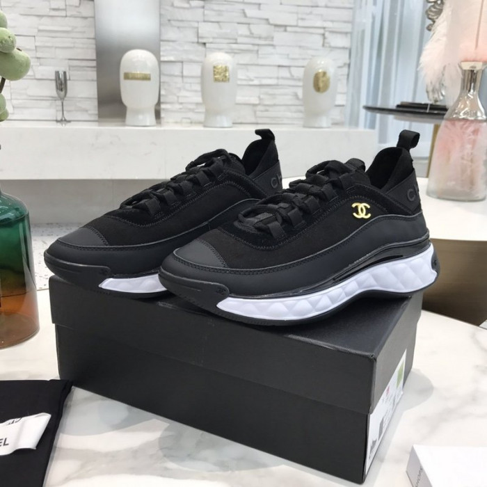 CHNEL LOW TOP TRAINER SNEAKERS