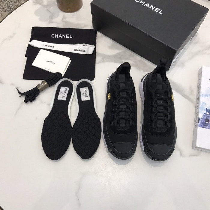 CHNEL LOW TOP TRAINER SNEAKERS