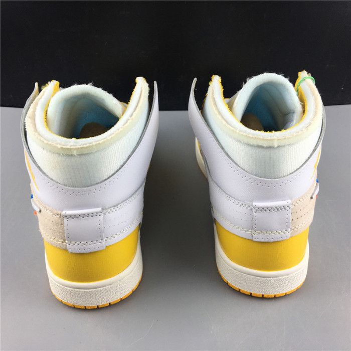 ofw air jordan 1 retro canary yellow aq0818-149
