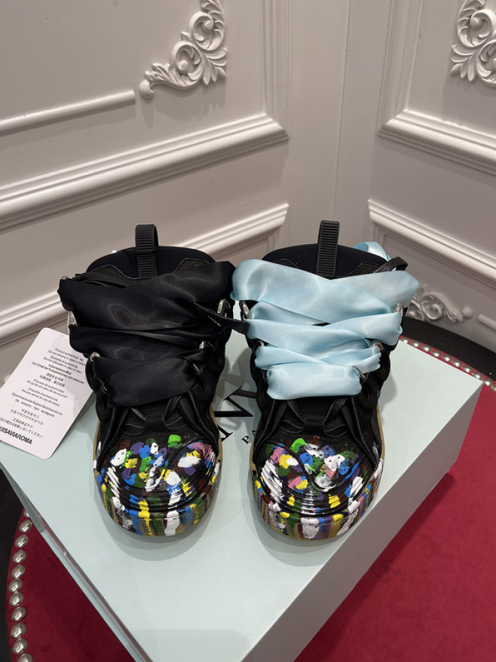 lanvin curb sneaker