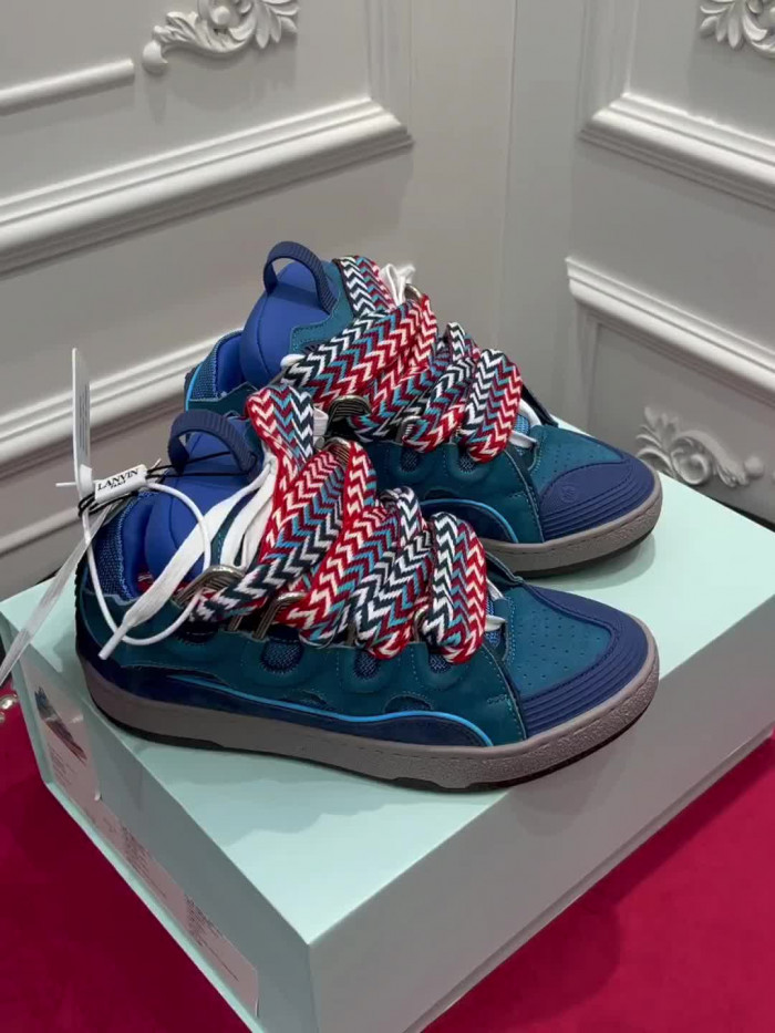 lanvin curb sneaker