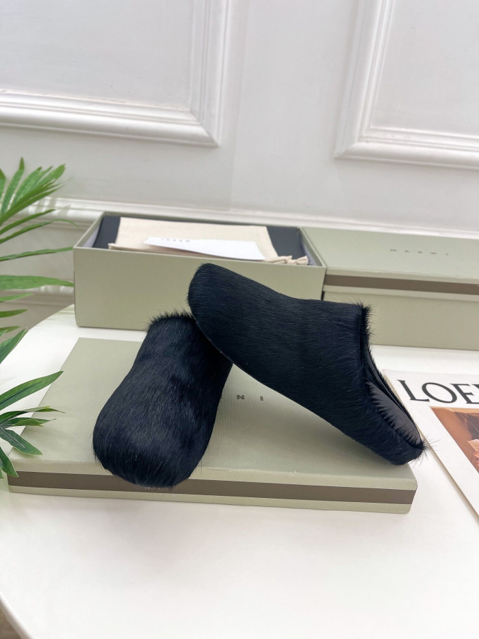 marni fussbett sabot loafers
