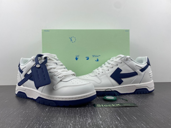 ofw out of office low-top leather sneakers 23053002