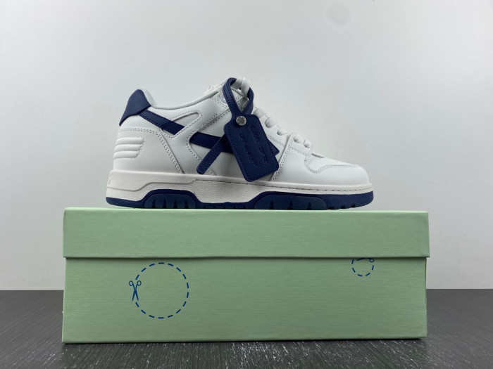 ofw out of office low-top leather sneakers 23053002