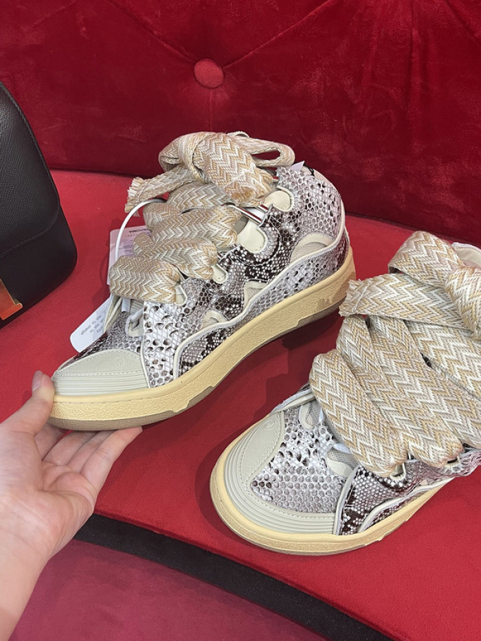 lanvin curb sneaker
