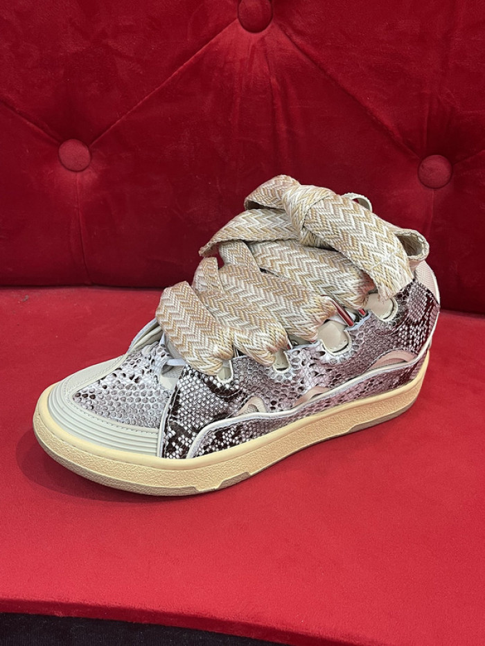 lanvin curb sneaker