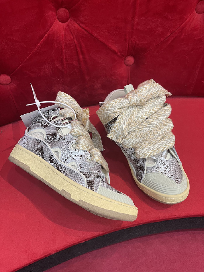 lanvin curb sneaker
