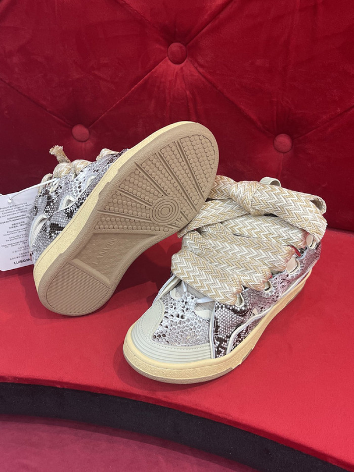 lanvin curb sneaker