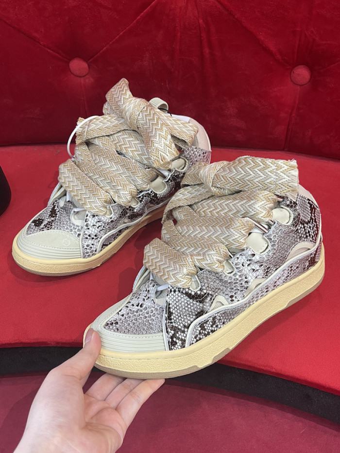 lanvin curb sneaker