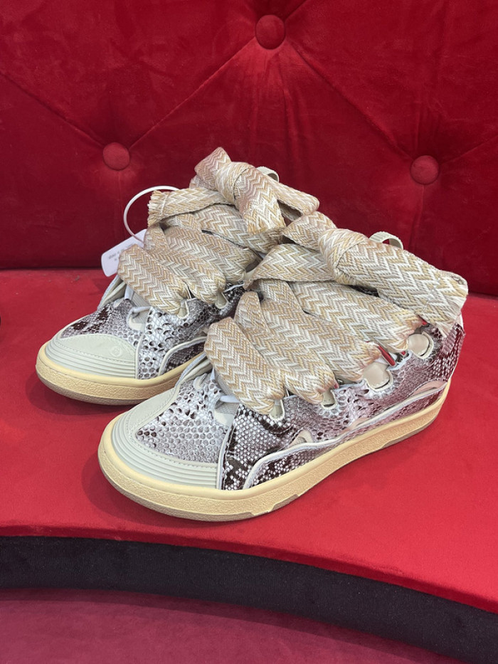 lanvin curb sneaker
