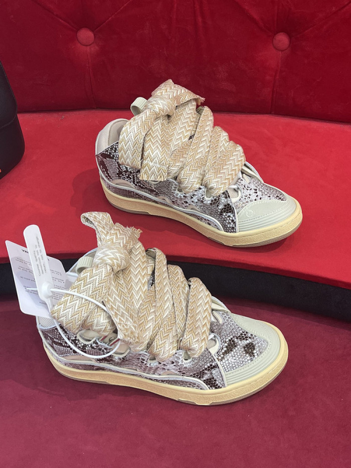 lanvin curb sneaker