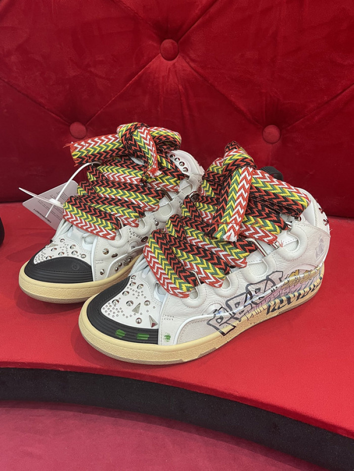lanvin curb sneaker
