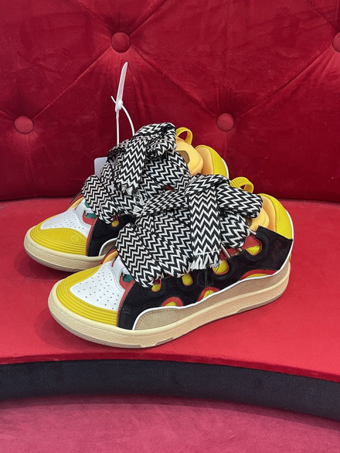lanvin curb sneaker