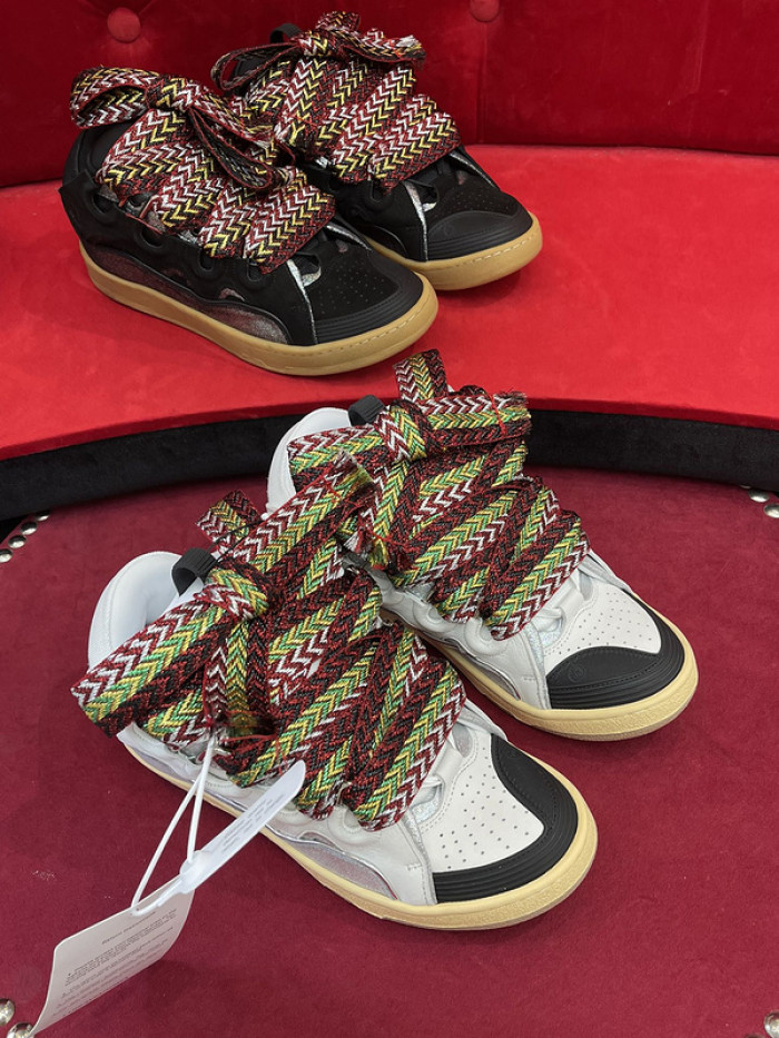 lanvin curb sneaker