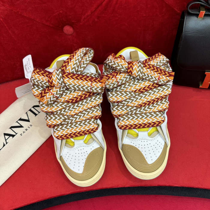 lanvin curb sneaker