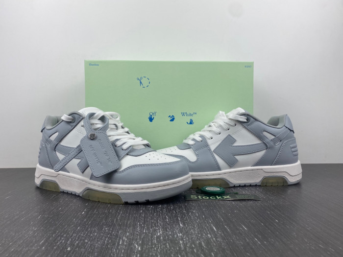 ofw out of office low-top leather sneakers 23062101