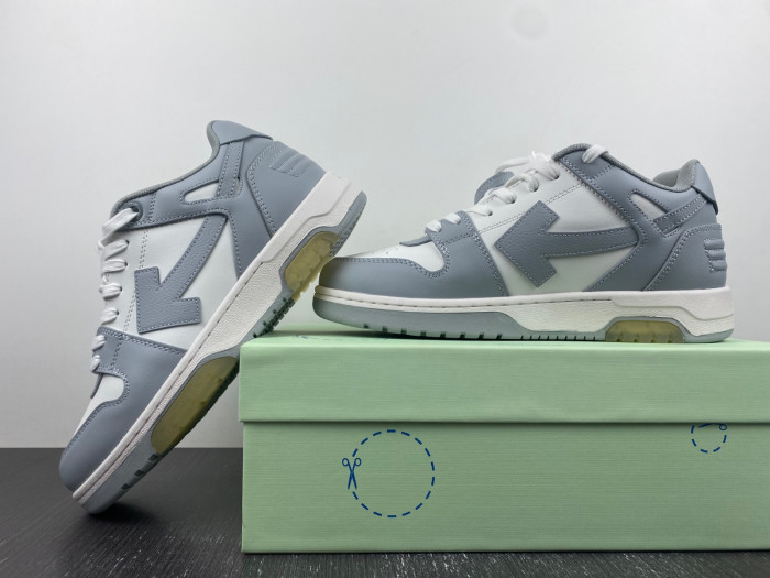 ofw out of office low-top leather sneakers 23062101
