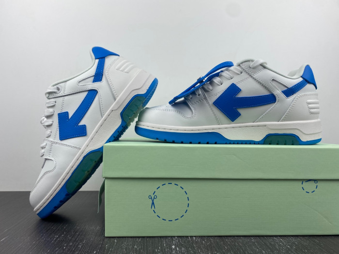 ofw out of office low-top leather sneakers 23062102