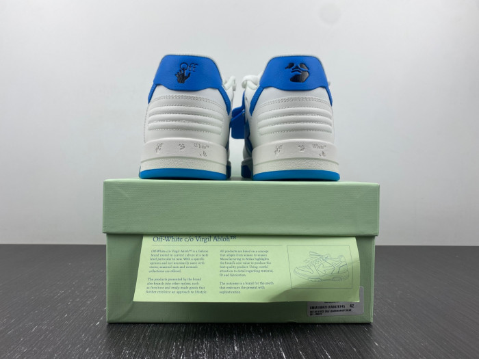 ofw out of office low-top leather sneakers 23062102