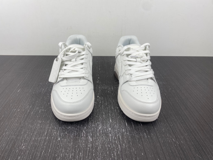 ofw out of office low-top leather sneakers