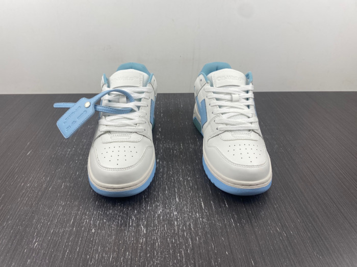 ofw out of office low-top leather sneakers