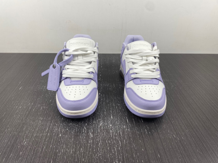 ofw out of office low-top leather sneakers