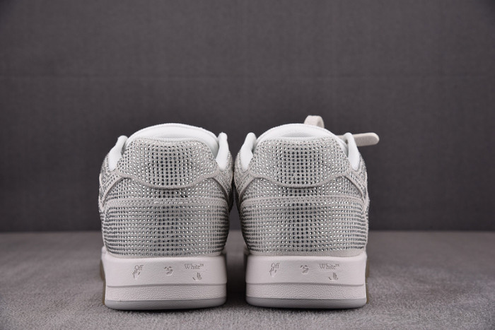 ofw out of office low-top leather sneakers