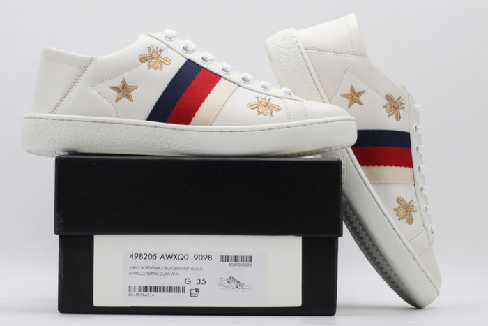 gi ace embroidered low-top sneaker