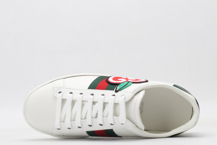 gi ace embroidered low-top sneaker