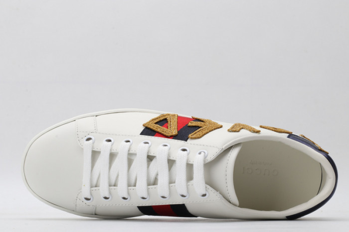 gi ace embroidered low-top sneaker