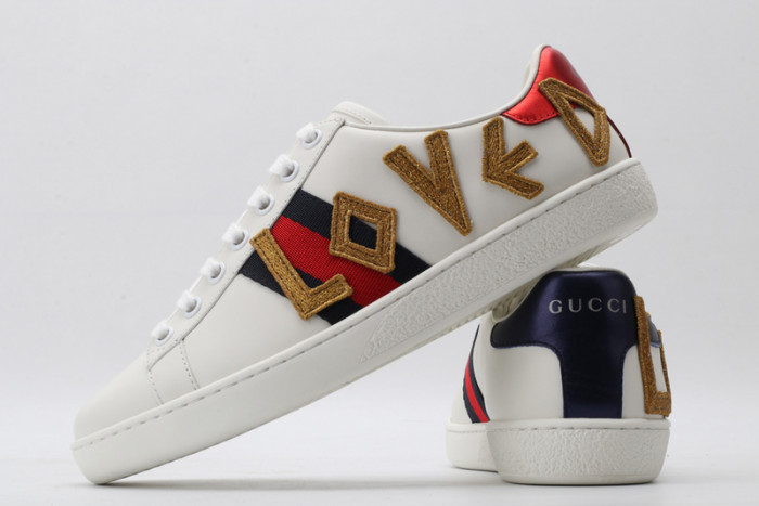 gi ace embroidered low-top sneaker
