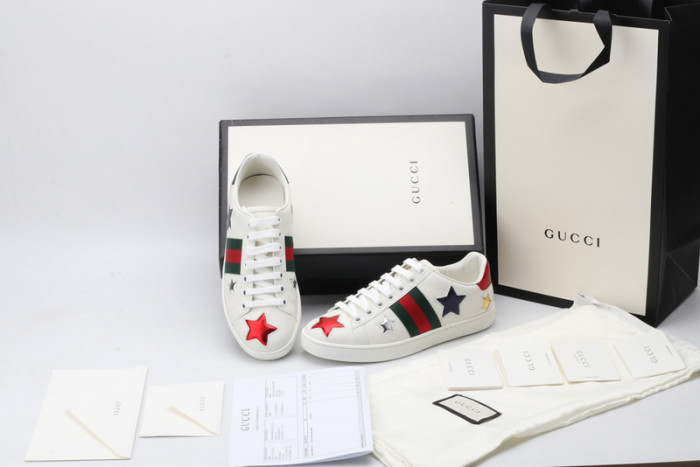 gi ace embroidered low-top sneaker
