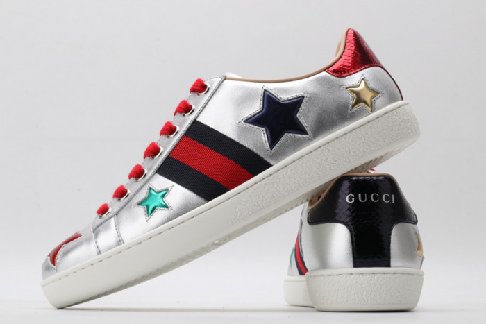 gi ace embroidered low-top sneaker