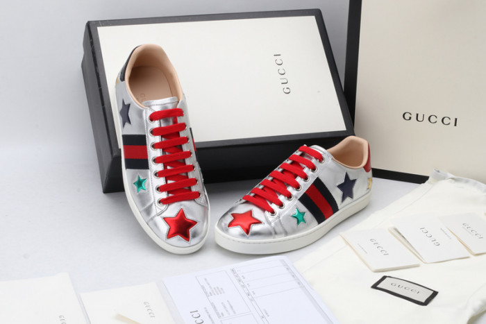 gi ace embroidered low-top sneaker