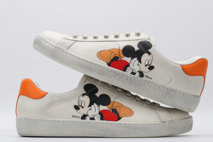 gi ace embroidered low-top sneaker