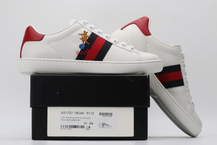 gi ace embroidered low-top sneaker